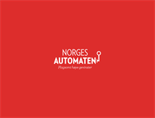 Tablet Screenshot of norgesautomaten.com
